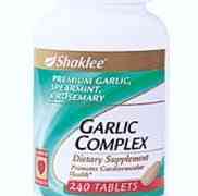 Shaklee's Garlic Helps Lower Blood Pressure