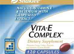 Shaklee's Vitamin E Benefits